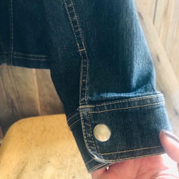 DNKY Denim Jacket size 6 Sm/M - Picture 4 of 7